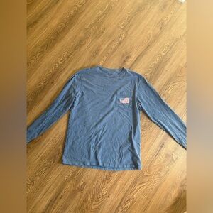 Vineyard Vines American Flag Longsleeve